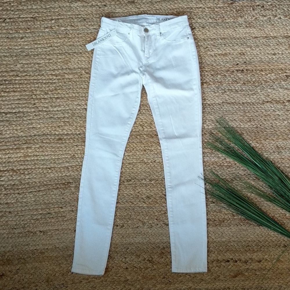 BLANK NYC White Jeans
